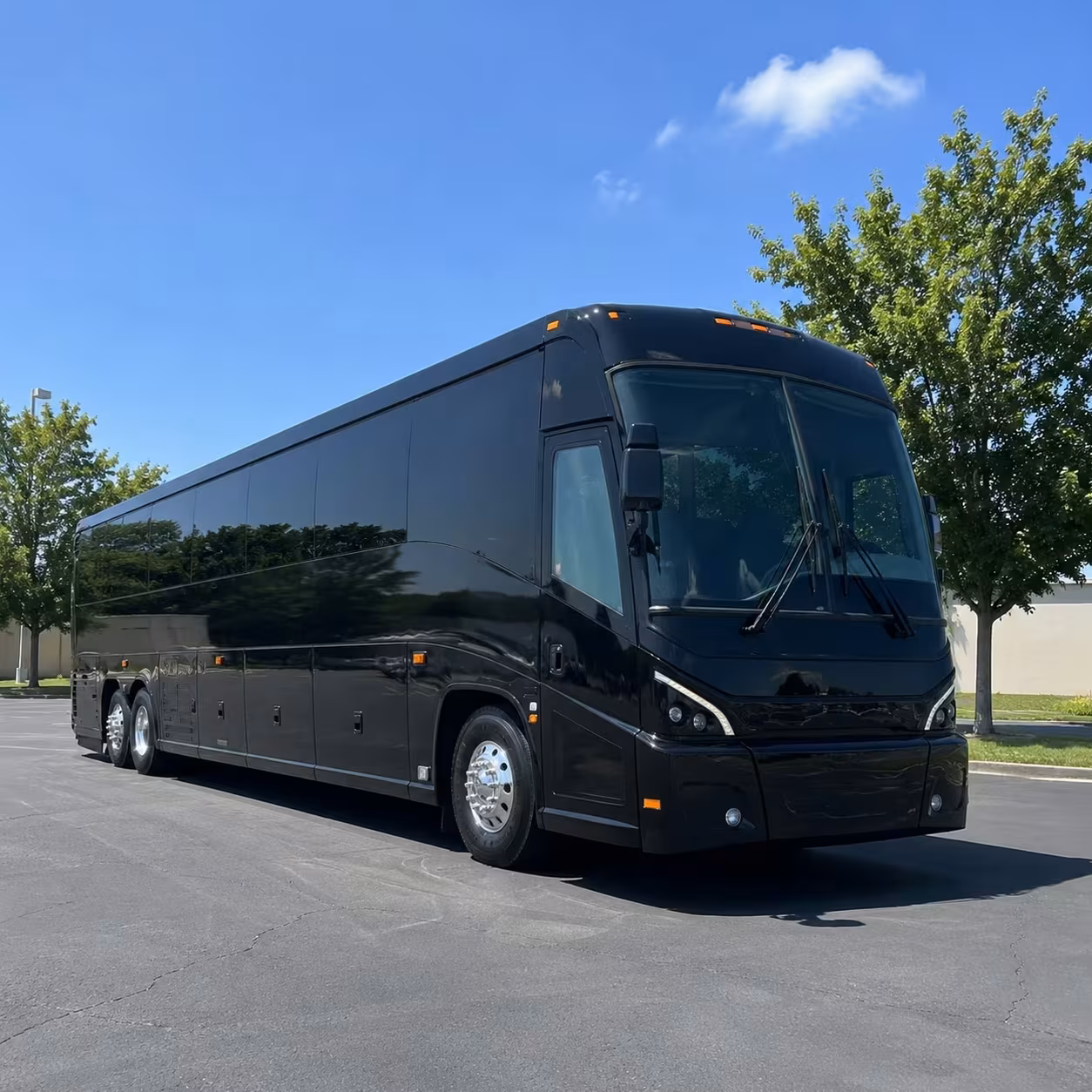 rialto charter buses for military training events exercises