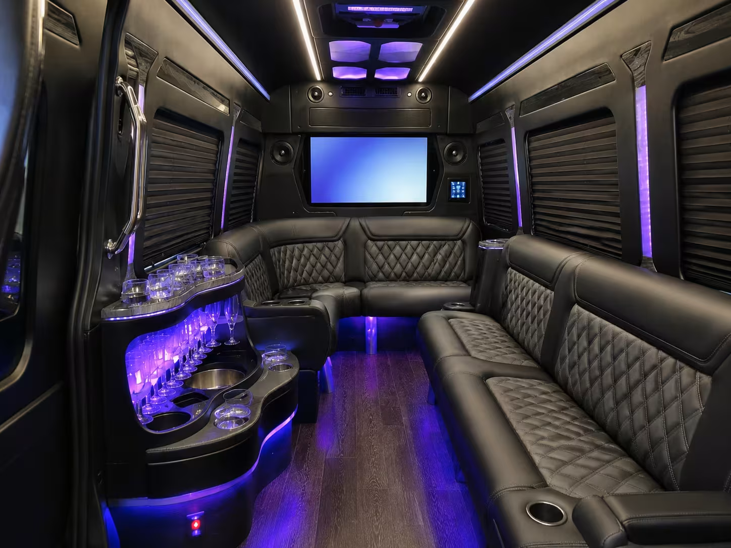sprinter van and executive prom transportation in rialto